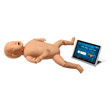 Манекен-тренажер ребёнка для проведения сердечно-лёгочной реанимации с планшетным компьютером 